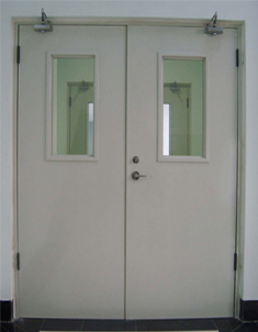 鋼質(zhì)平板帶門(mén)鏡防火門(mén)